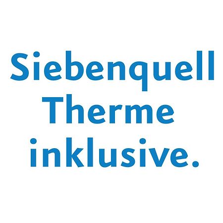 Siebenquell® GesundZeitResort Weißenstadt Exterior foto
